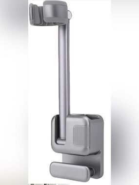 Gray Wall-Mounted Bathroom Accessory Hook - Brand: